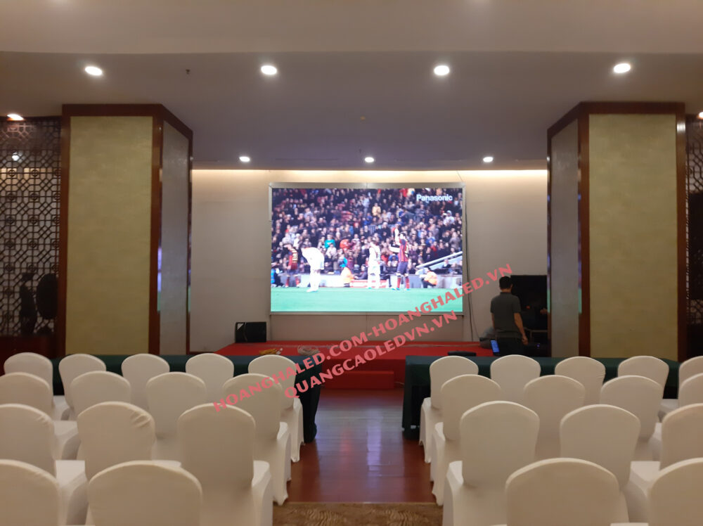 Màn hình LED Full Color P3 trong nhà tại Nhà Hàng SaiGon - Thành Phố Móng Cái