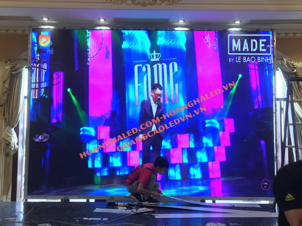 Màn hình LED Full Color P3 trong nhà tại Trống Đồng Hải Dương 1