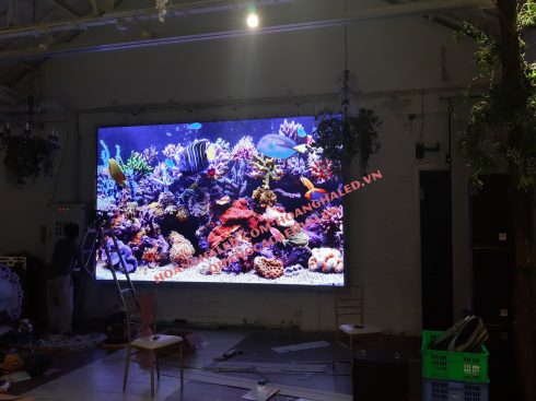 Màn hình LED Full Color P3 trong nhà tại Trống Đồng Linh Đàm