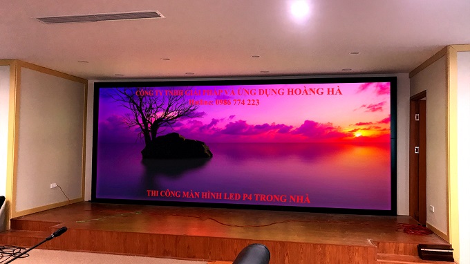 Man hinh LED Full Color P4 trong nha Indoor