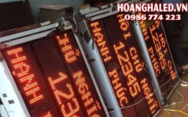 Bảng LED công nghiệp đếm sản phẩm chất lượng hàng đầu xi măng Bỉm Sơn