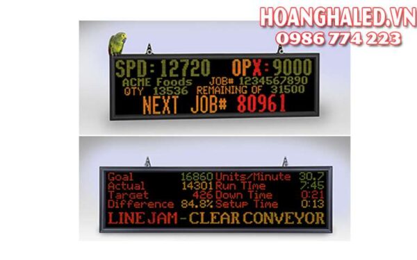 Bảng LED công nghiệp đếm sản phẩm chất lượng hàng đầu giá cả cạnh tranh