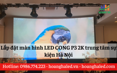 Màn hình LED tại Hà Nội do HoangHaLED cung cấp và lắp đặt