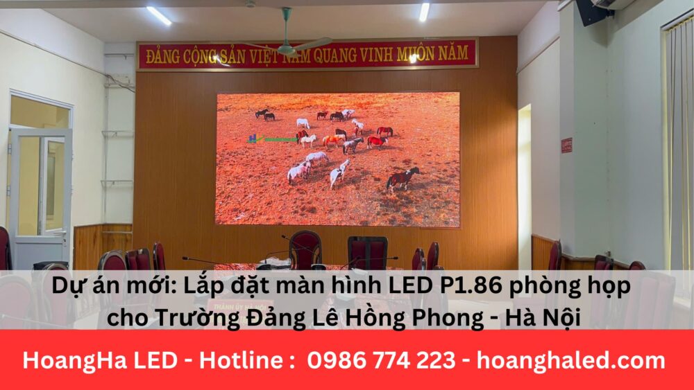 màn hình led p1.86 cho phòng họp