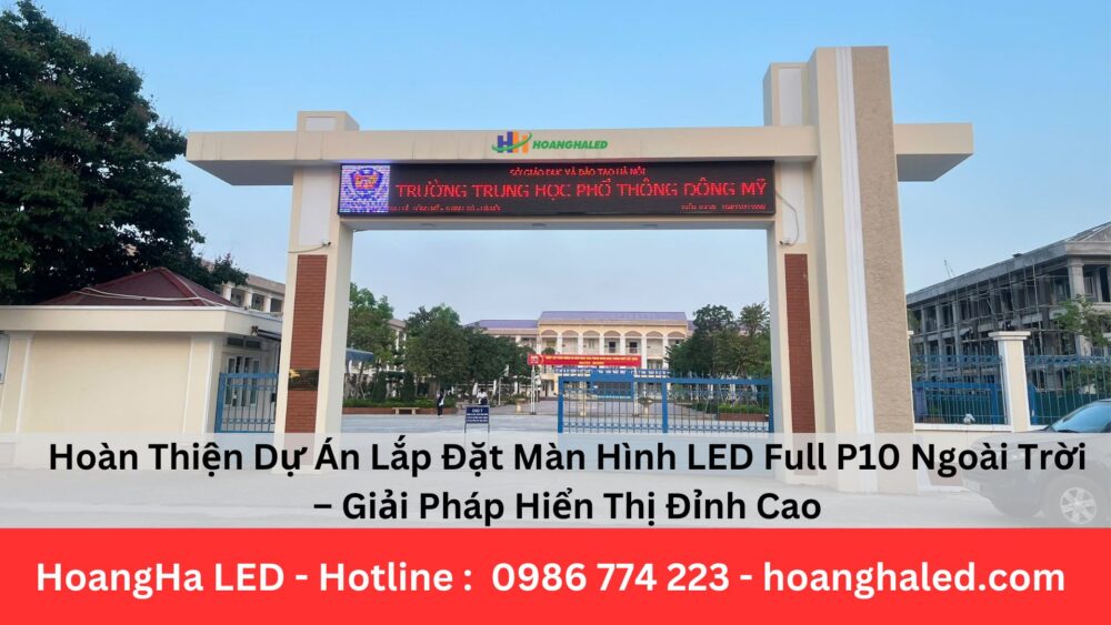màn hình LED Full P10 ngoài trời