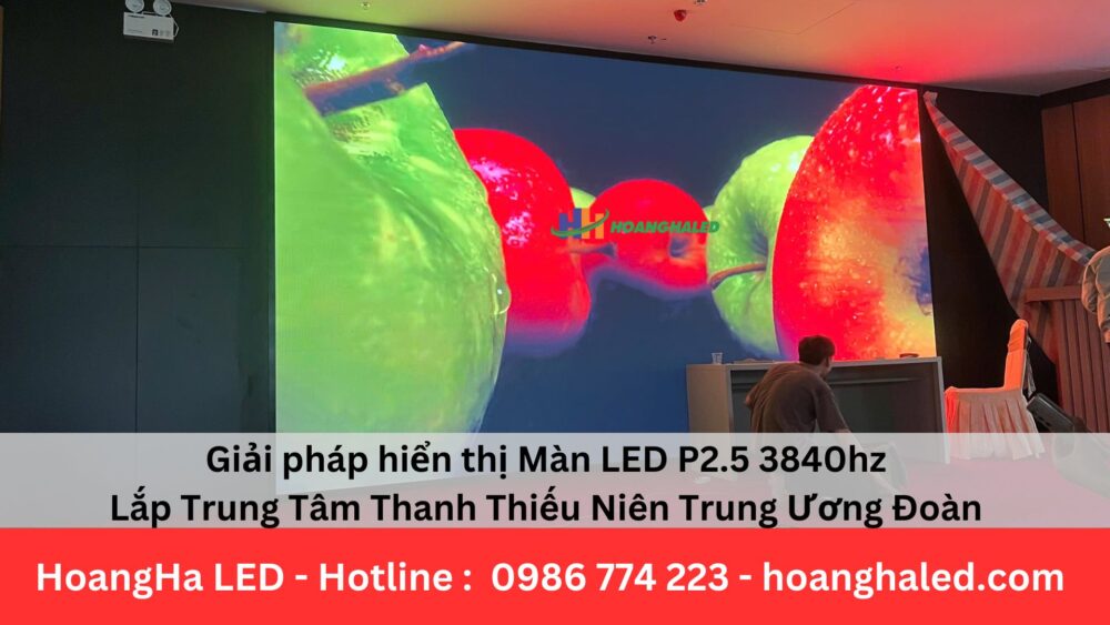 hiển thị Màn LED P2.5 3840hz