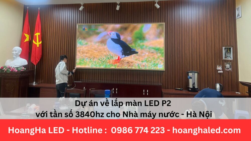 Dự án về lắp màn LED P2