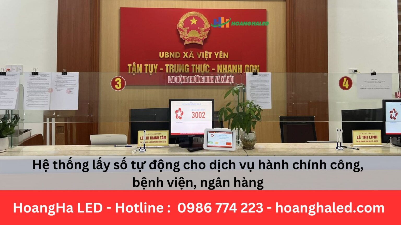 Hệ thống lấy số tự động: Giải pháp giảm tải tại bộ phận một cửa
